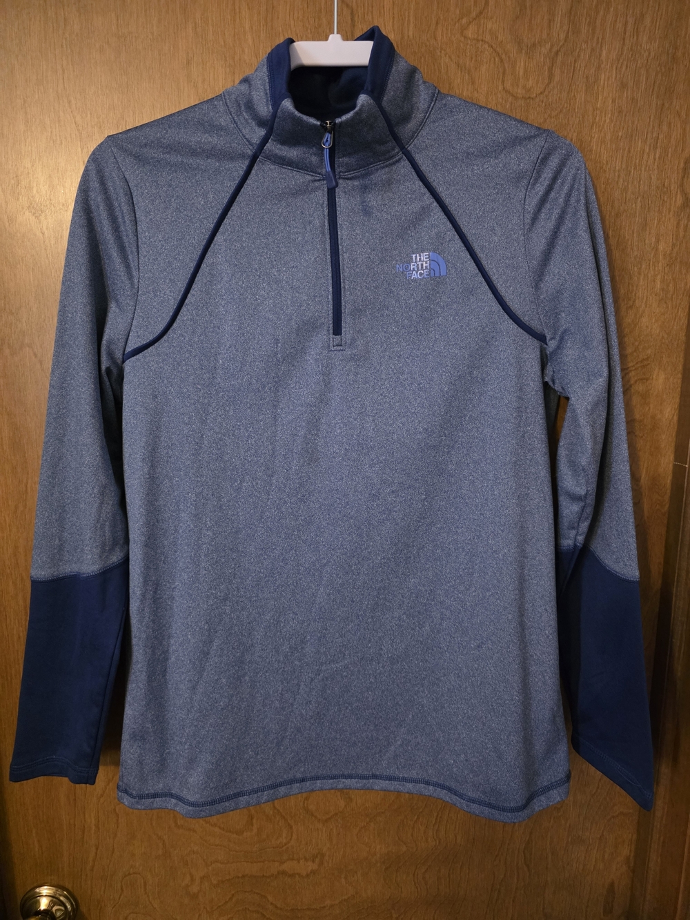 The North Face Men’s Quarter-Zip Performance Pullover - Blue